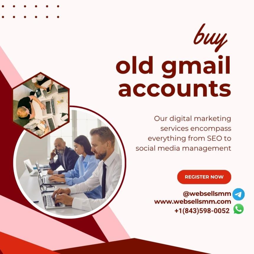 Top 12 Best Sites to Buy Old Gmail Accounts in Bulk (PVA