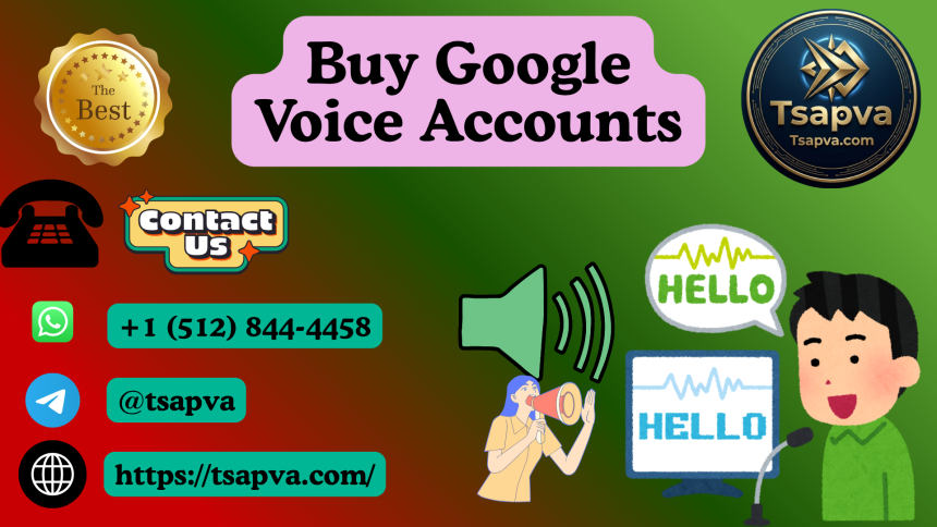 Buy Google Voice Numbers and Accounts