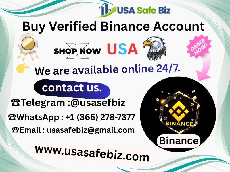 Buy Verified Binance Account KYC Verified Usasafebiz