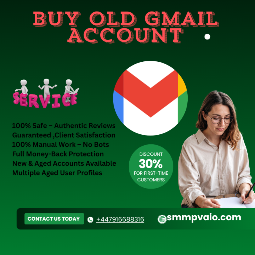 Buy Old Gmail Account with Instant Delivery and Full Access