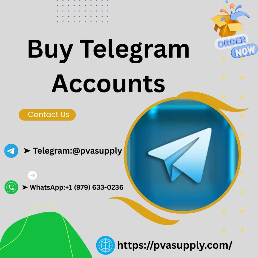 Buy PVA Telegram Accounts for Communication Projects
