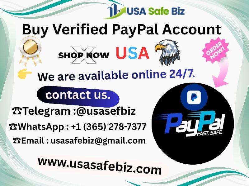Buy Verified PayPal Account USA Business & Personal Usasafebiz