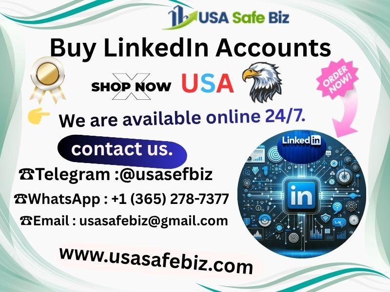Buy LinkedIn Accounts Delivery Within 24 Hours Usasafebiz