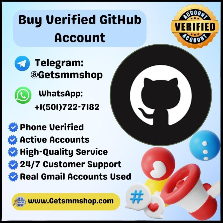 Buy Verified GitHub Accounts – High Quality at an Affordable Price