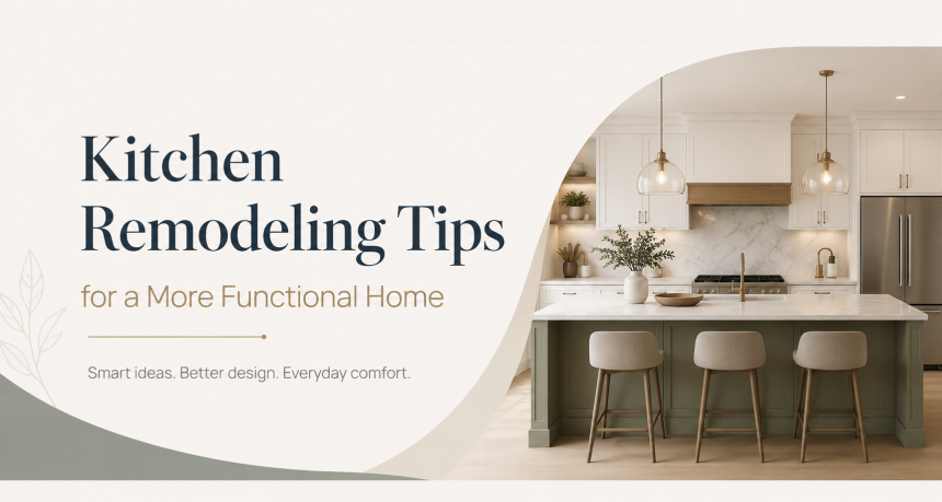 Kitchen Remodeling Tips for a More Functional Home