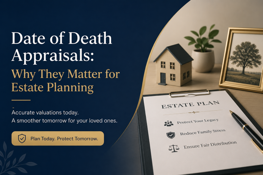 Date of Death Appraisals: Why They Matter for Estate Planning