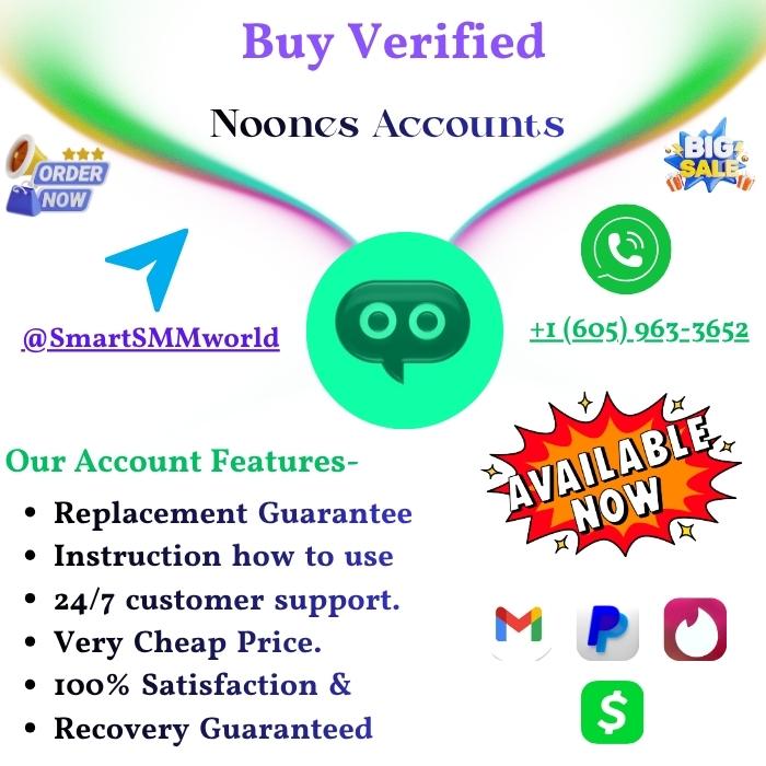 Buy Verified Noones Accounts go contact now Get Ahead with Real