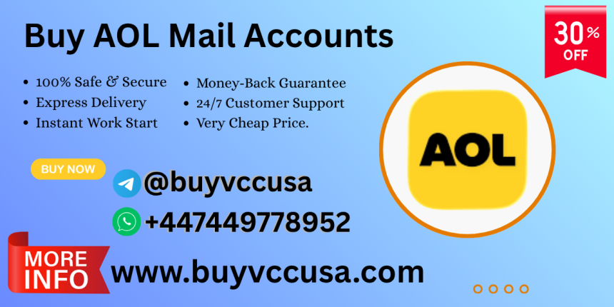 A Beginner’s Guide to Buy AOL Mail Accounts Online Successfully