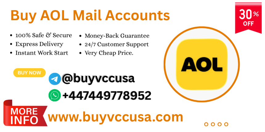 Buy 100 New AOL Mail Accounts – 100% Phone Verified & Fresh