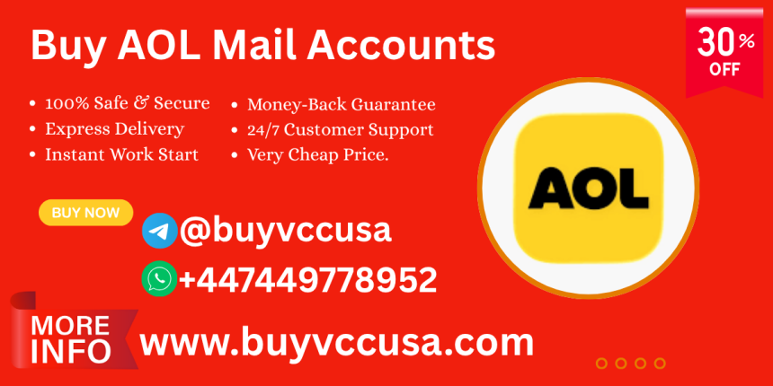 Buy AOL Mail Accounts | 100% Verified Email Accounts for Sale