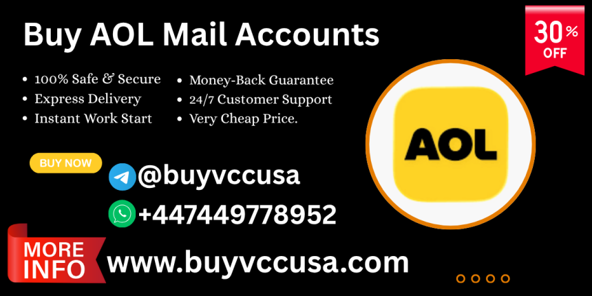 Buy 40 New AOL Mail Accounts – 100% Phone Verified & Fresh