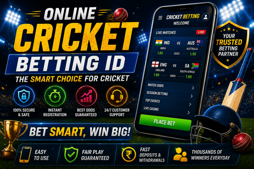 Online Cricket Betting ID – The Smart Choice for Cricket