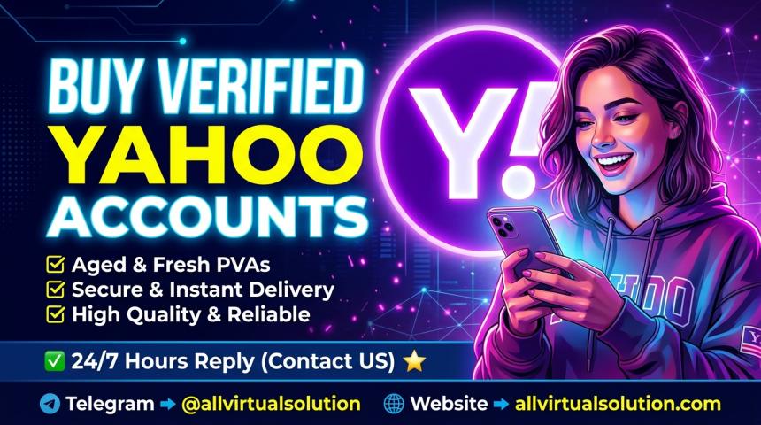 Today's Best Deal: Buy Verified Yahoo Accounts (Bulk, Aged & PVA) from allvirtualsolution in 2054