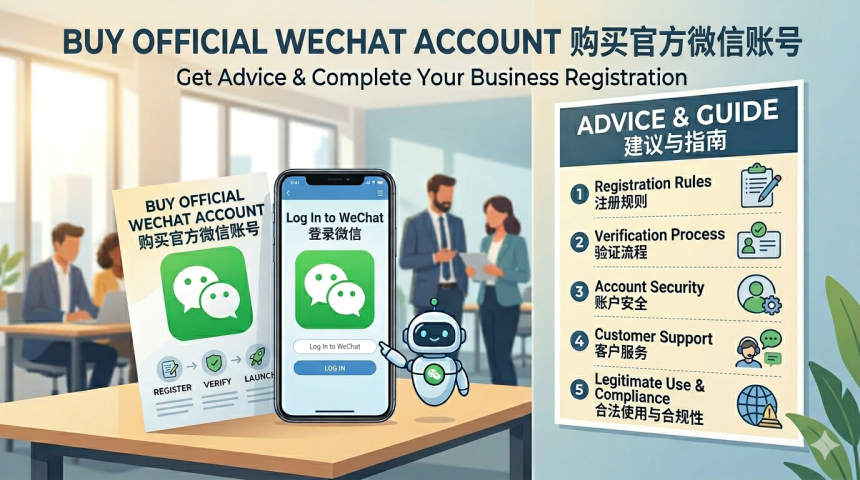 Buy Official WeChat account