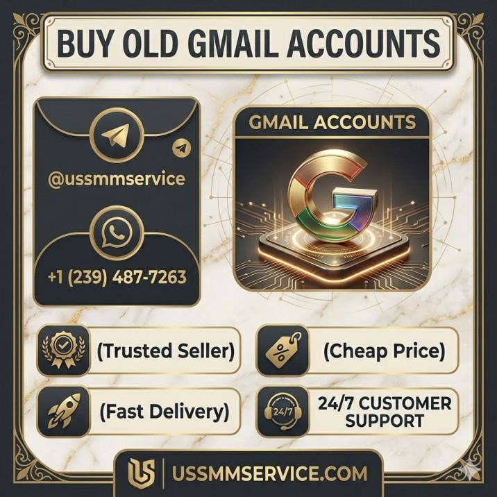 Buy Verified Old Gmail Accounts – Best Real Accounts Available
