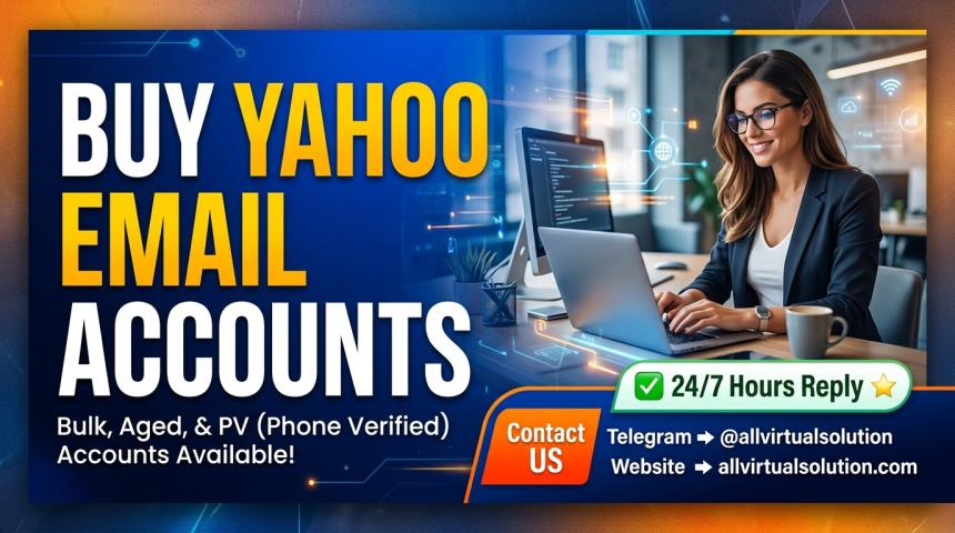 The Cheapest Way to Buy Yahoo Email Accounts Online (Bulk, Aged & PVA) from allvirtualsolution in 2092