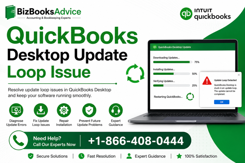QuickBooks Desktop Update Loop Issue: Causes, Troubleshooting