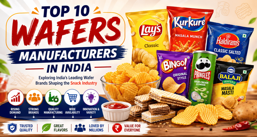 Top 10 Wafers Manufacturers in India | Best Snack Industry Leaders