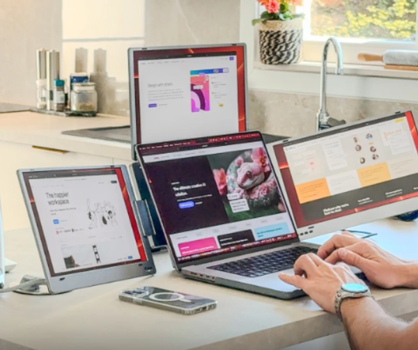 Triple Screen Laptop Extender