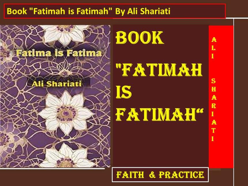 Book "Fatimah is Fatimah" By Ali Shariati
