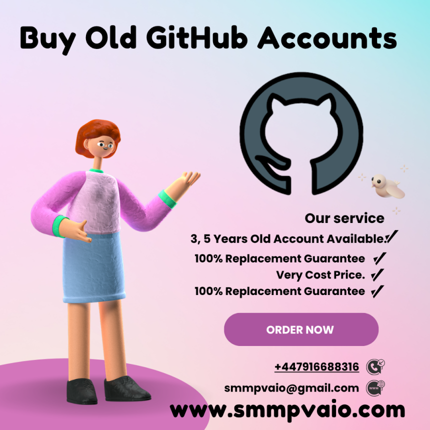 Buy High-Authority Old GitHub Accounts with History