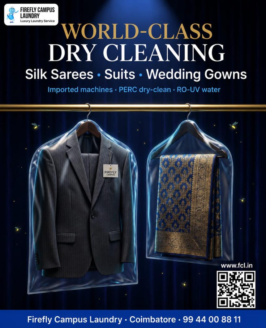 Wedding Gown Dry Cleaners Coimbatore