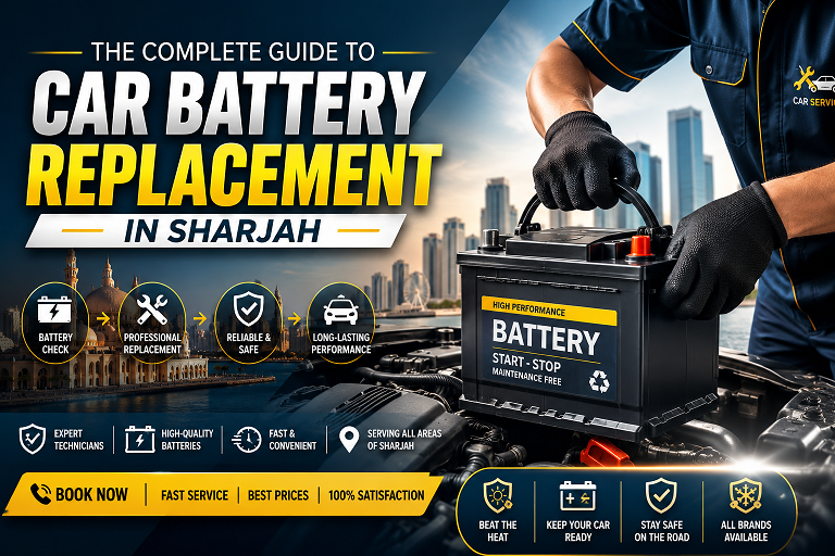 The Complete Guide to Car Battery Replacement in Sharjah
