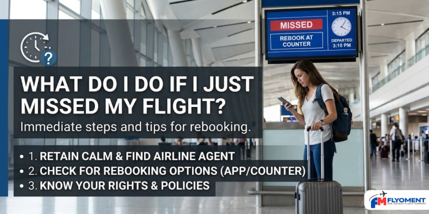 Missed Flight: What to Do and Your Rebooking Options