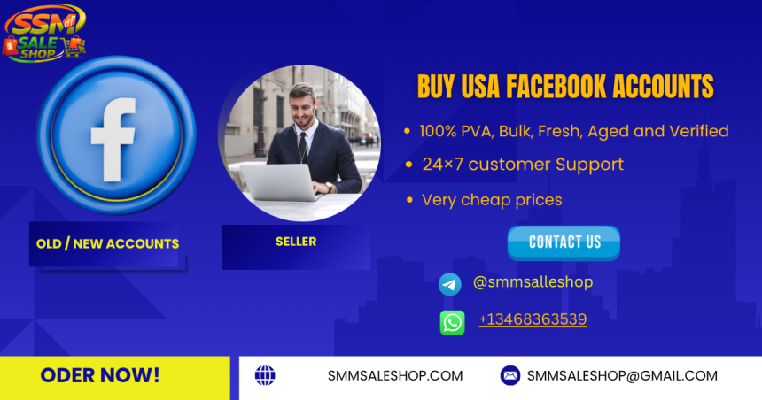 Where to Buy Facebook Accounts In USA? Any Best Site?