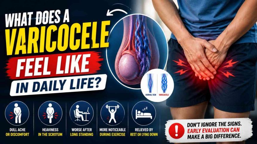 What Does a Varicocele Feel Like in Daily Life?