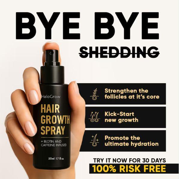 HaloGrow Hairspray Reviews 2026 - Buy Best Hair Growth Spray for Thicker Hair