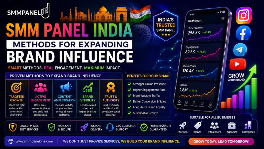 SMM Panel India Methods for Expanding Brand Influence