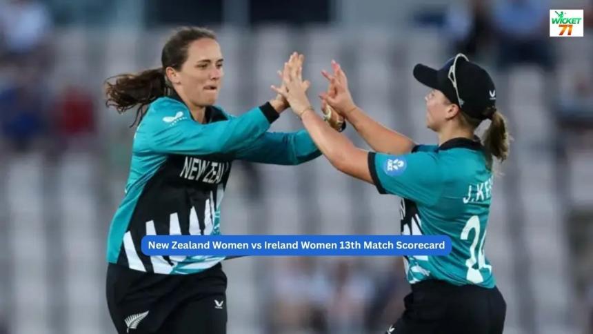 New Zealand Women vs Ireland Women, 13th Match