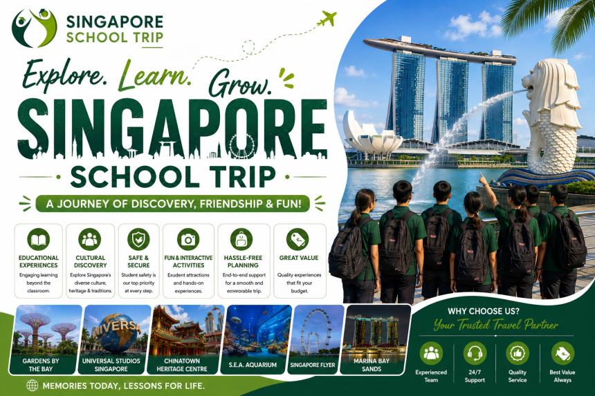 Singapore School Trip: Educational Travel with Edutour