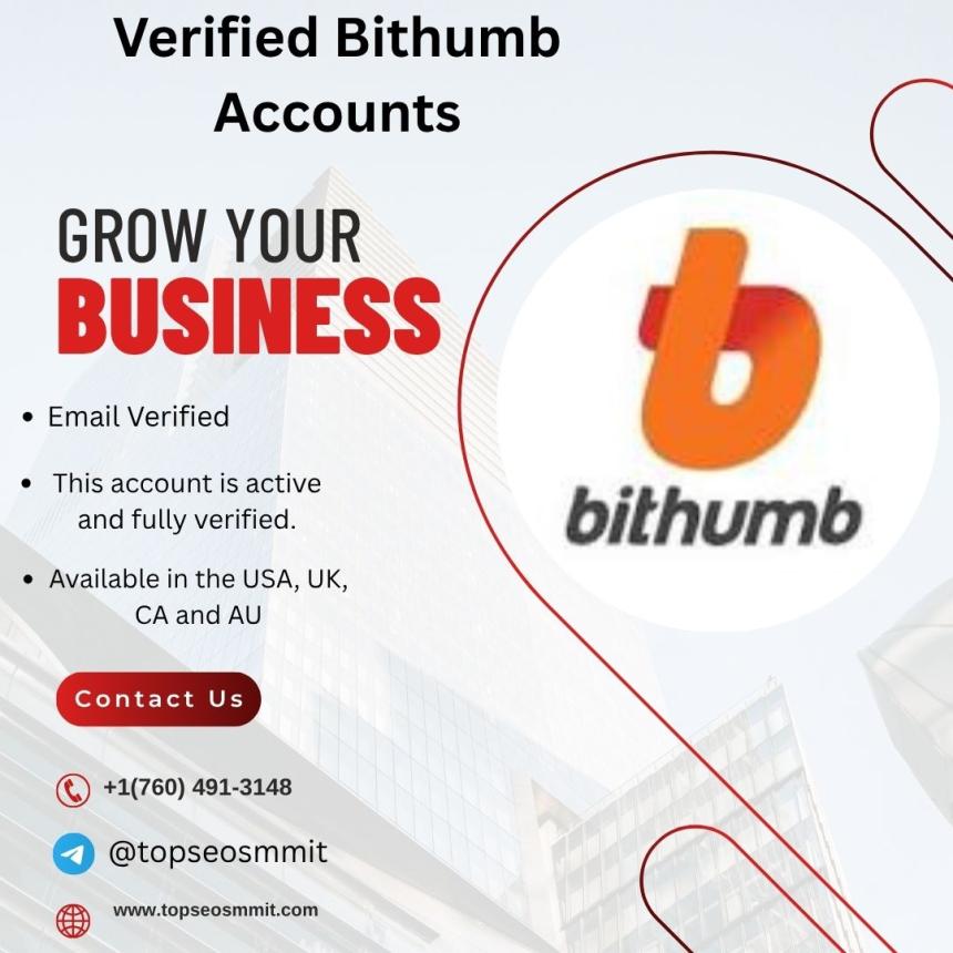 USA Verified Bithumb Accounts