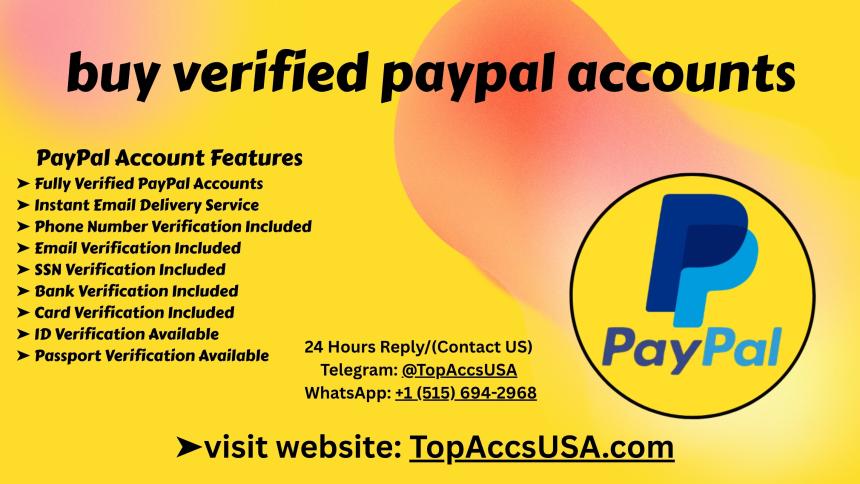 What are the verified PayPal account providers?