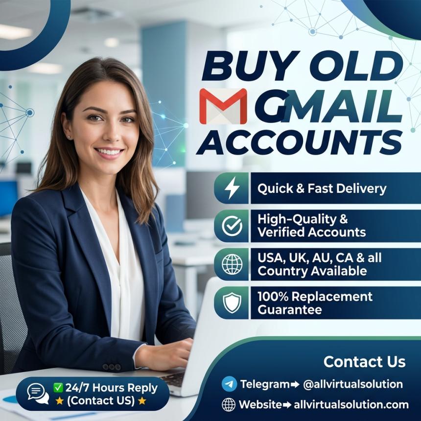 Do you help choose the best Buy Old Gmail Accounts Instant Delivery (Bulk & PVA) Denver from allvirtualsolution in - 2075