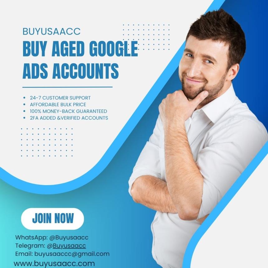 1000% Trusted Place to Buy Aged Google Ads Accounts for PPC