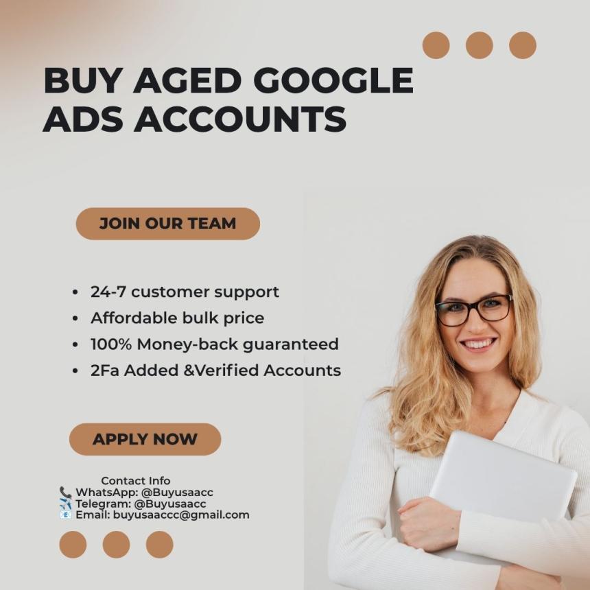Buy Aged Google Ads Accounts to Scale Your Marketing Faster