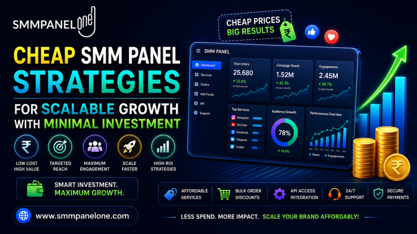 Cheap SMM Panel Strategies for Scalable Growth with Minimal Investment