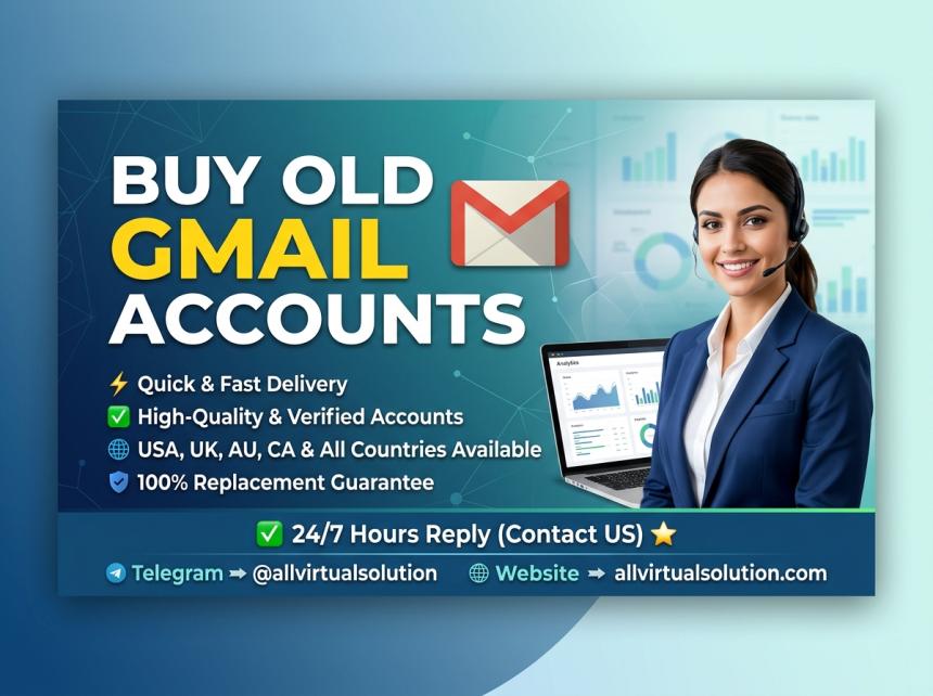 🚀 Best Budget-friendly Buy Old Gmail Accounts Online Services North Las Vegas from allvirtualsolution in 2036
