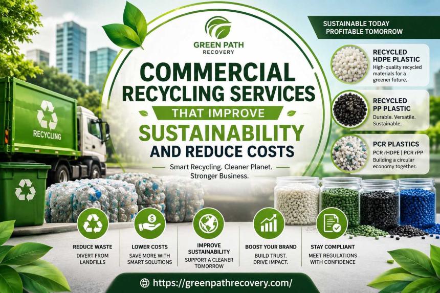 Commercial Recycling Services That Improve Sustainability & Reduce Costs