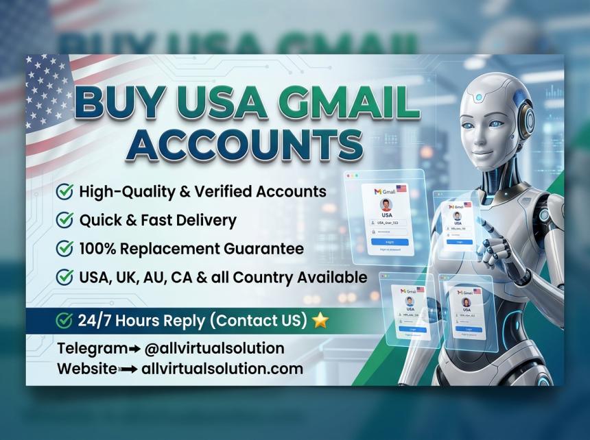 Top 42 Alternatives to Buy USA Gmail Accounts (Bulk & PVA) from allvirtualsolution in - 2055 🚀