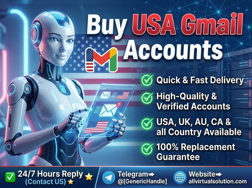 Latest Update Buy USA Gmail Accounts PVA from allvirtualsolution in - 2059
