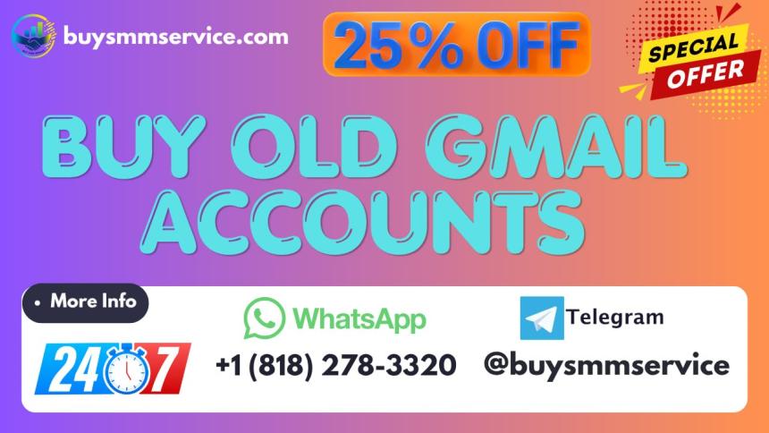 Top 3 Trusted Places to Buy Old Gmail Accounts (PVA & Aged) in 2026