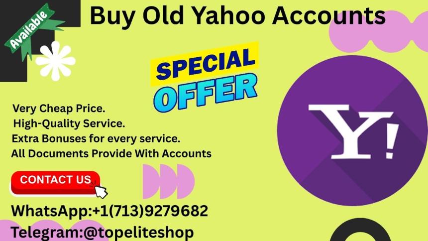 Top 11 Sites to Buying Yahoo Accounts (PVA, Aged, Bulk)