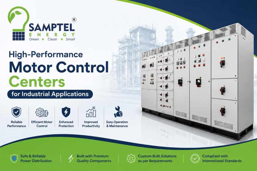 High-Performance Motor Control Centers for Industrial Applications — Samptel Energy
