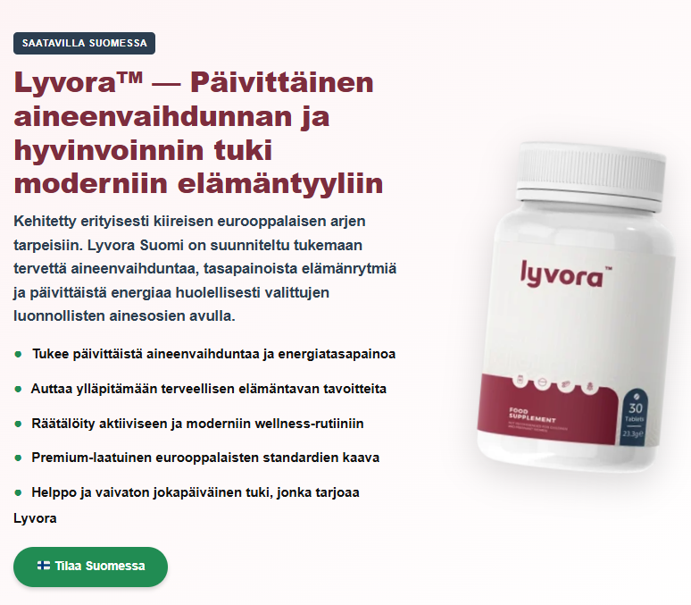 Lyvora™ Arvostelu Suomi – Parempi Painonhallinta