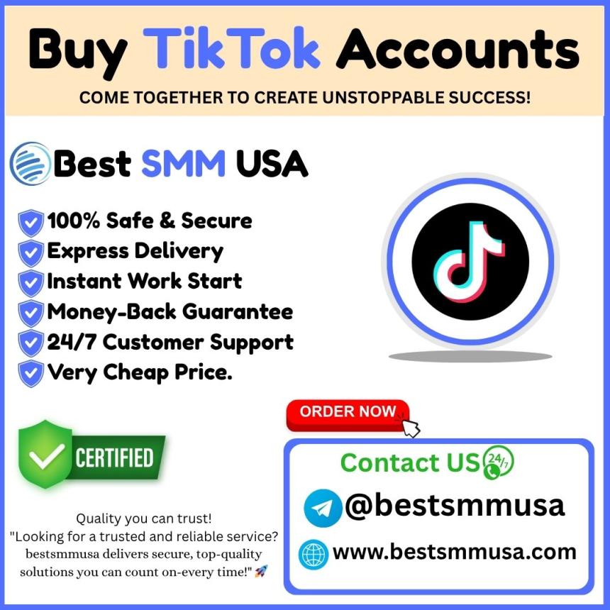 Buy TikTok Accounts