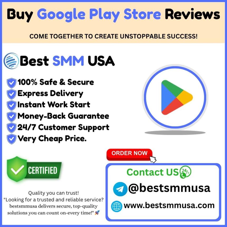 Buy Google Play Store Reviews